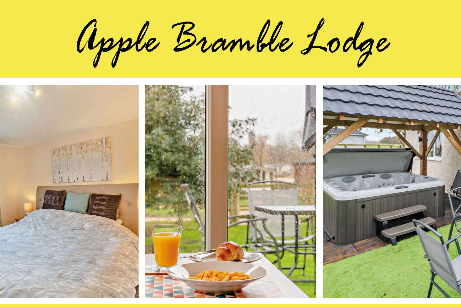 Apple Bramble Lodge – Pisces & Acorn Country Park