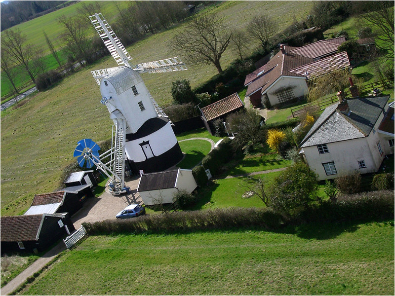 Saxtead Green Post Mill