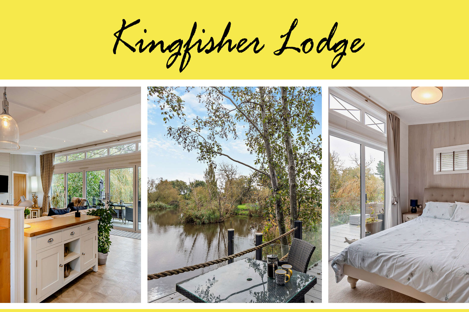 Kingfisher Lodge – Pisces & Acorn Country Park